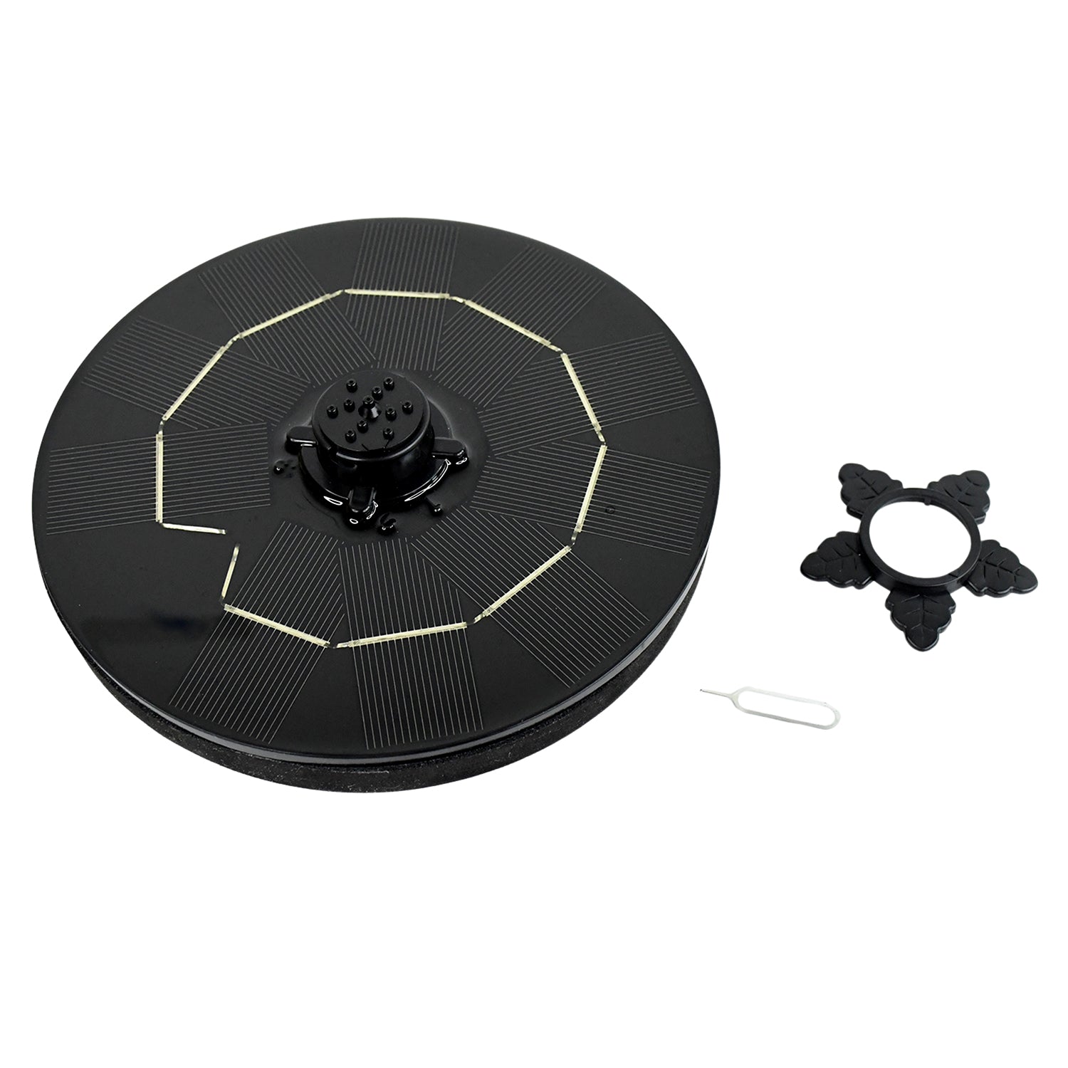Fast Fountain by Pocket Hose - Solar-Powered - Instantly Adds a Water Feature Virtually Anywhere - 5 Spray Modes - No Installation or Batteries Required - Great for Bird Baths, Pools, Pond & More (1 Pc) Fast Fountain by Pocket Hose - Solar-Powered - Instantly Adds a Water Feature Virtually Anywhere - 5 Spray Modes - No Installation or Batteries Required - Great for Bird Baths, Pools, Pond & More (1 Pc)